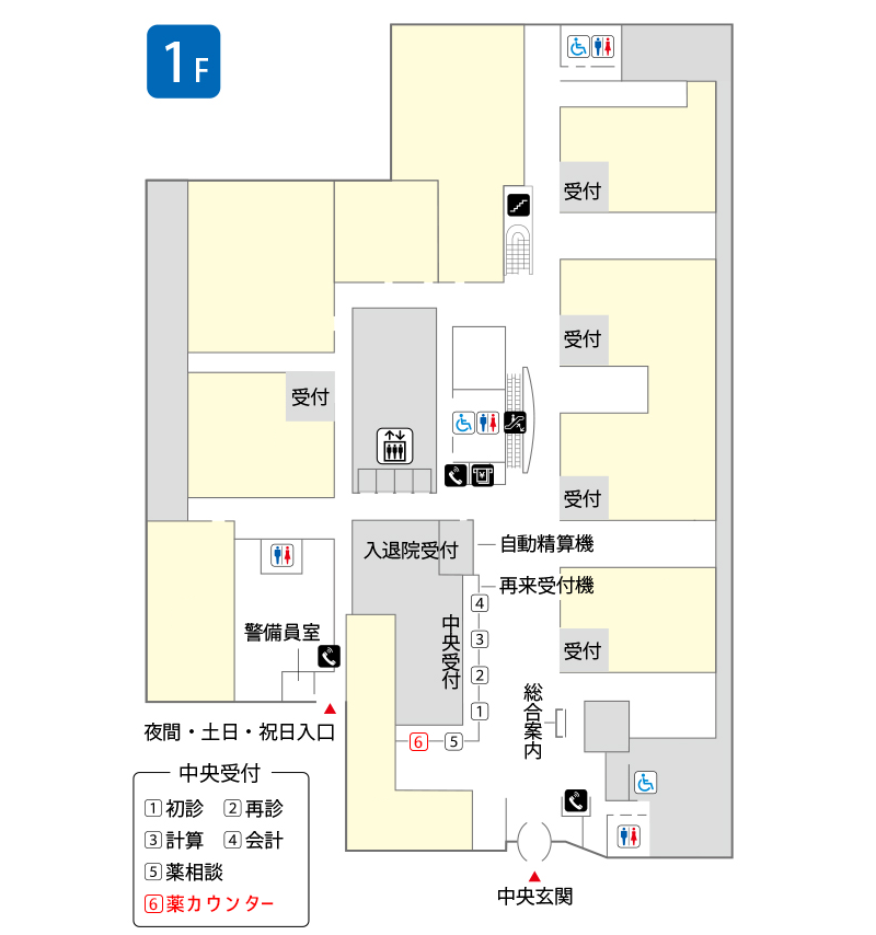 外来案内図