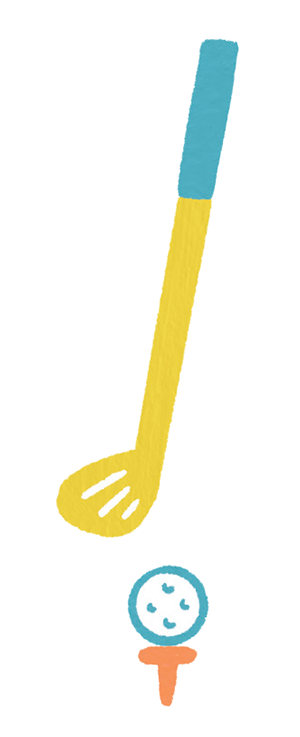 ゴルフのイラスト
