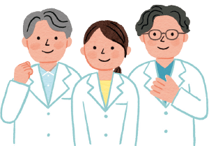 特徴1 所属する3名の医師が高い専門性をもって診療のイメージ画像