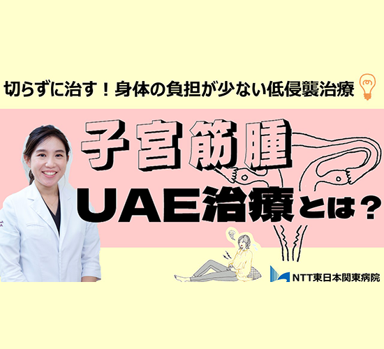 子宮筋腫 UAE治療とは？に関する紹介画像
