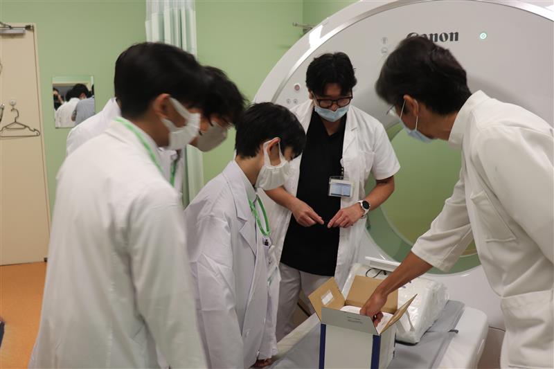 CT・MRIによる画像診断体験の写真