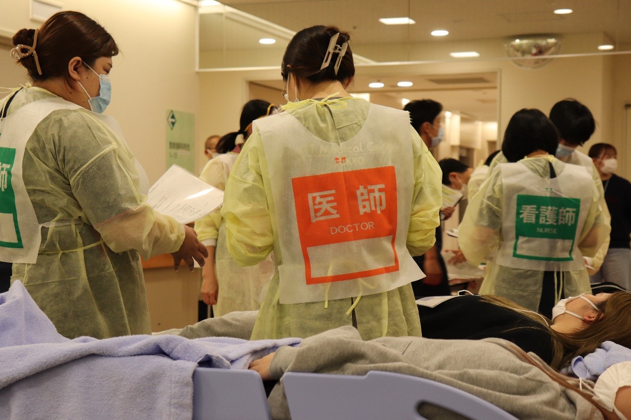 赤エリアの様子