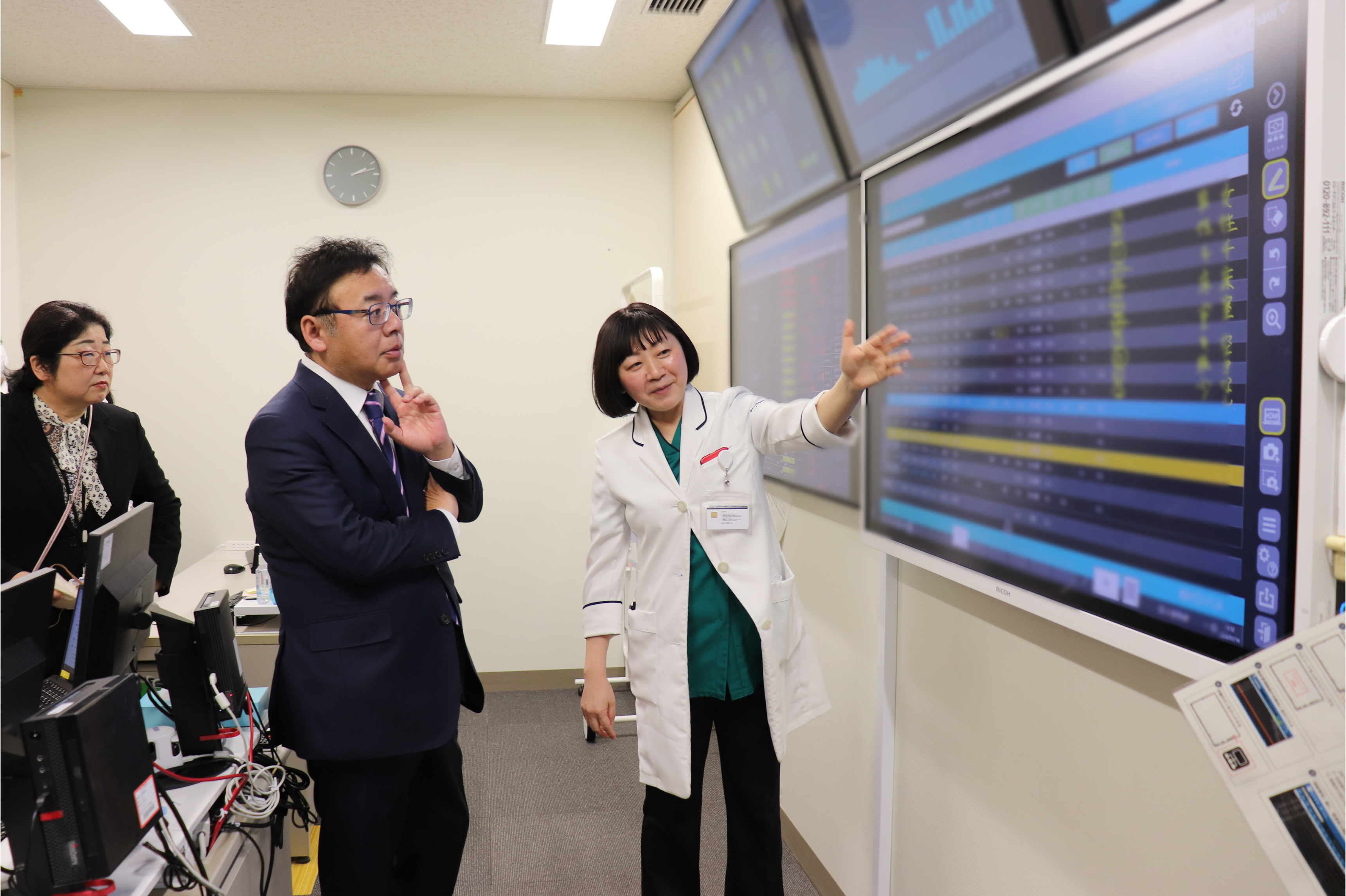 ベッドコントロールセンターでの運用説明